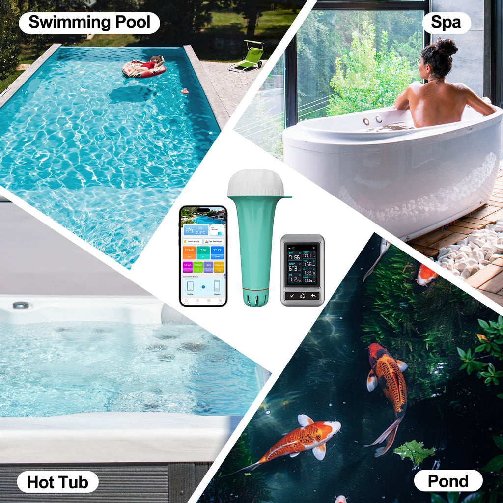 7 in 1 Lithium Smart Pool Monitor