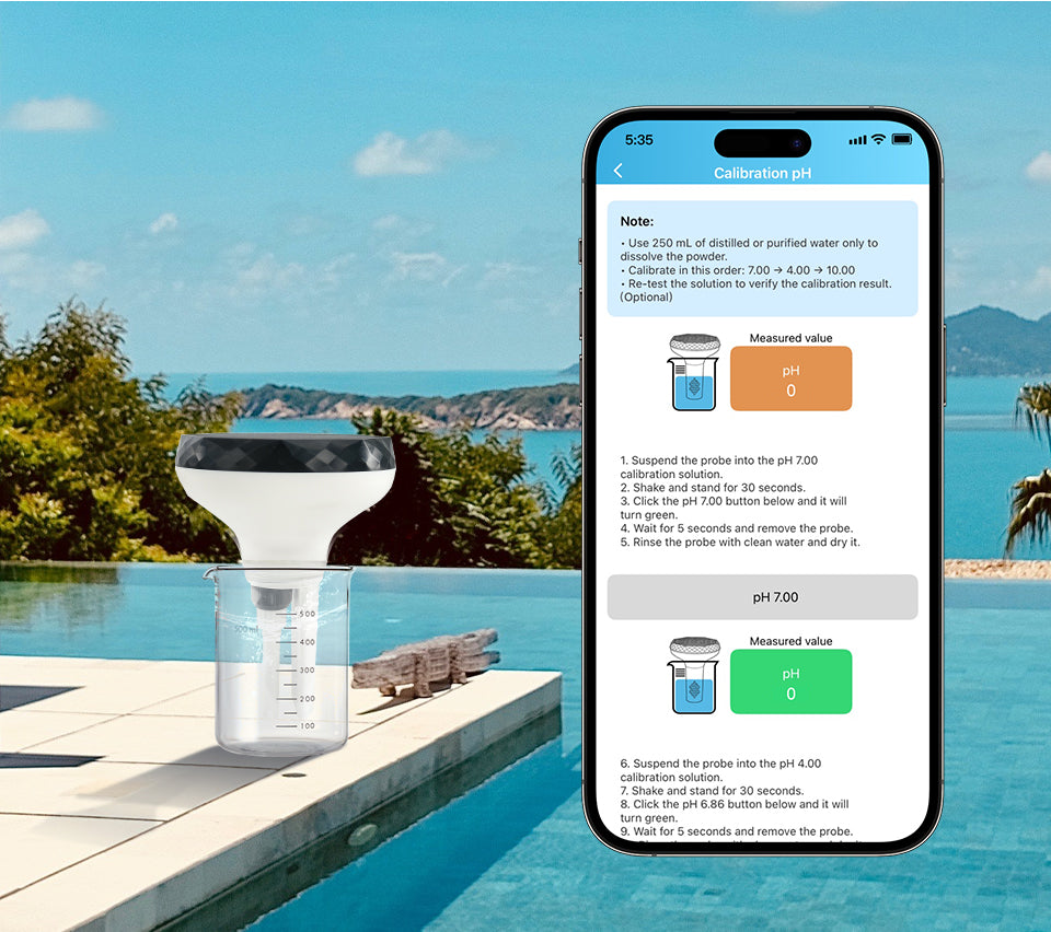 Solar 6 in 1 Samrt Pool Water Monitor