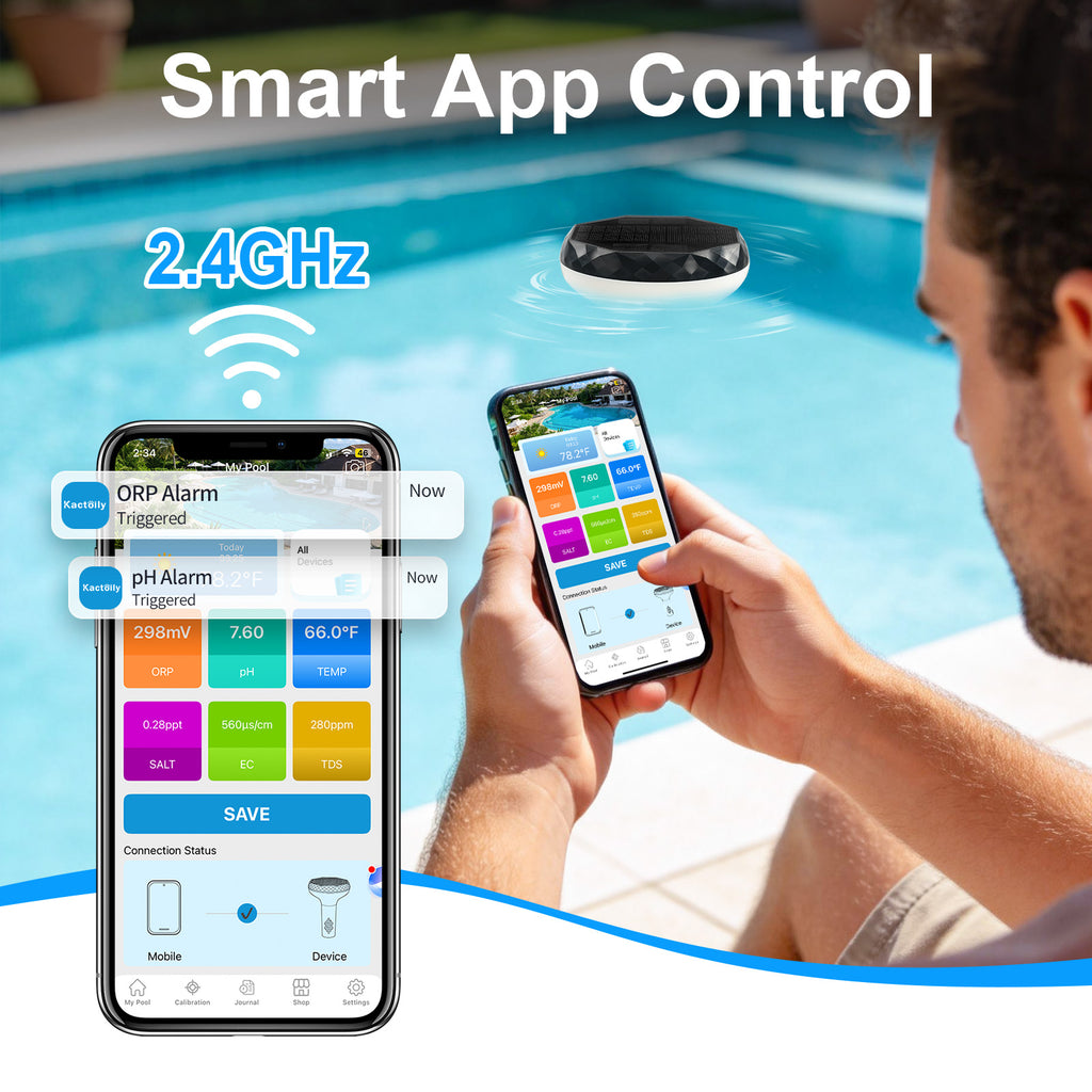 Solar 6 in 1 Samrt Pool Water Monitor